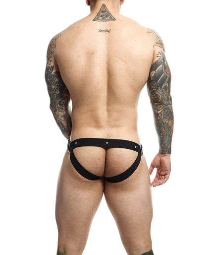 MOB - DNGEON JOCKSTRAP RED COCK RING ONE SIZE MOB - DNGEON JOCKSTRAP RED COCK RING ONE SIZE