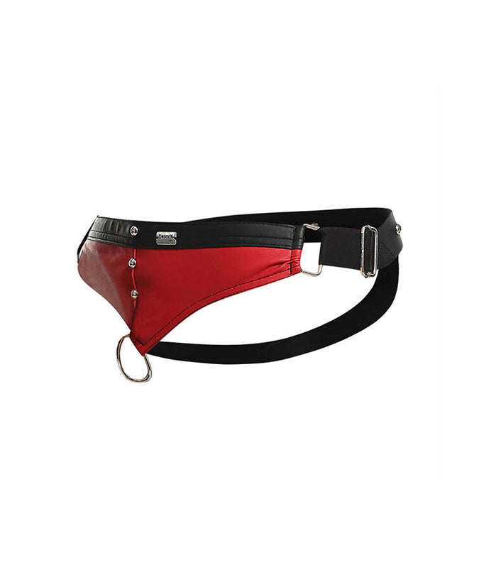 MOB - DNGEON JOCKSTRAP RODE PIEMELRING EEN MAAT