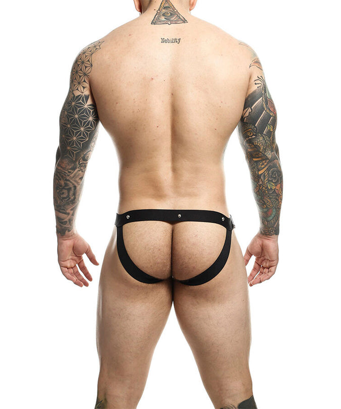 MOB - DNGEON SNAP JOCKSTRAP ROOD ÉÉN MAAT