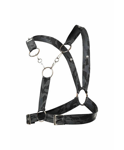 MOB - DNGEON SILVER HARNESS WITH CHAINS ONE SIZE MOB - DNGEON SILVER HARNESS WITH CHAINS ONE SIZE