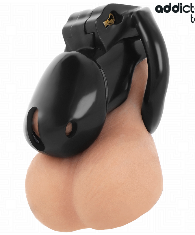 ADDICTED TOYS LOCKED - MINDNIGHT CELL PENIS CAGE SIZE S