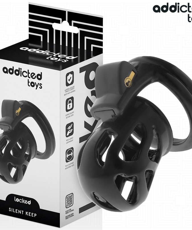 ADDICTED TOYS GESLOTEN - STILLE PENISKooi 7,5 CM