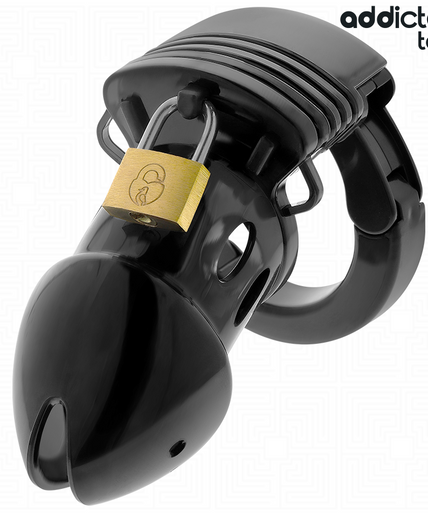 ADDICTED TOYS LOCKED - CHASTITY DEPTHS PENIS CAGE 7.5 CM ADDICTED TOYS LOCKED - CHASTITY DEPTHS PENIS CAGE 7.5 CM