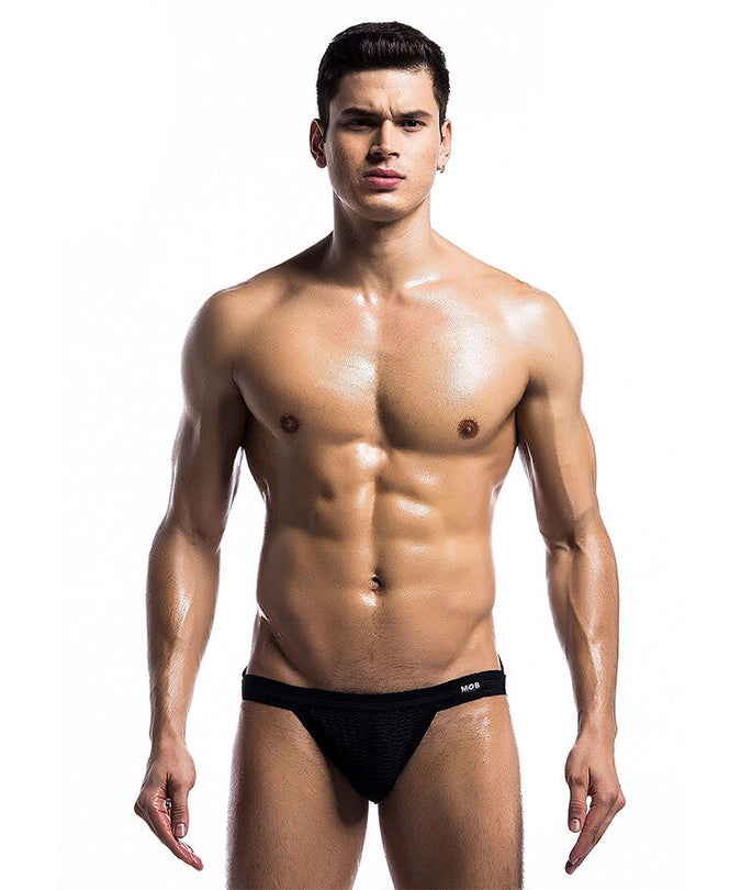 MOB - FETISH JOCKSTRAP ZWEMBROEK ZWART MAAT S
