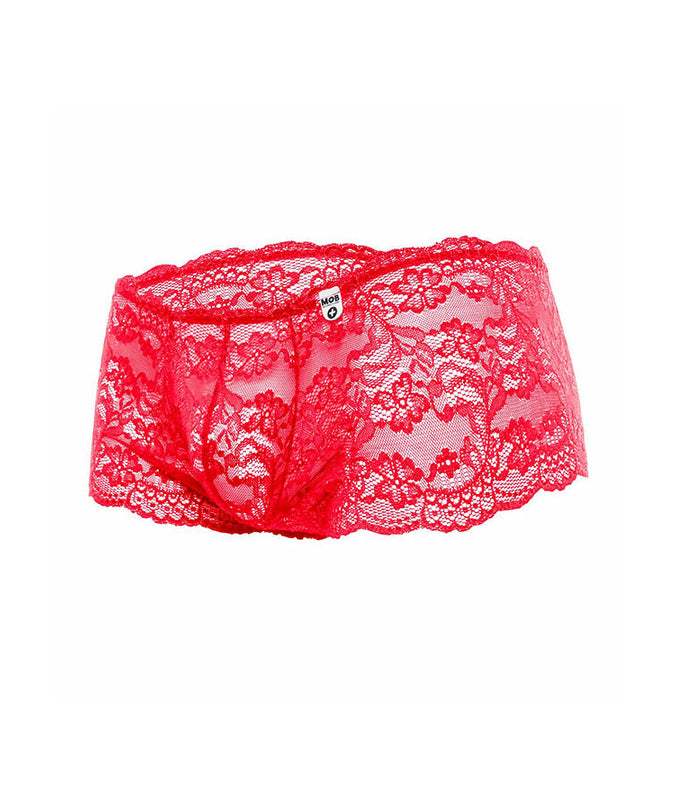 MOB - RODE KANTEN BOXERSHORT MAAT L/XL