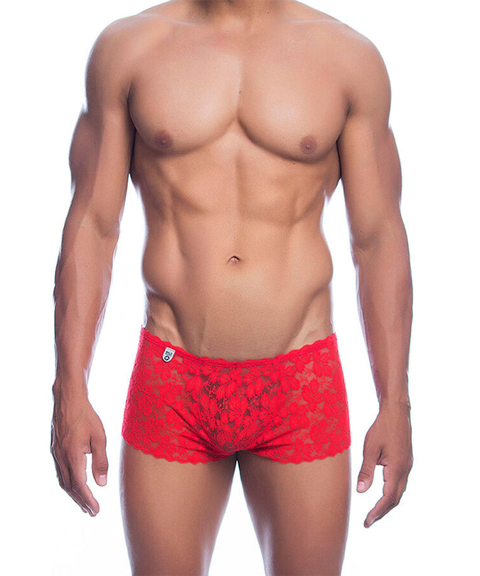 MOB - RODE KANTEN BOXERSHORT MAAT L/XL