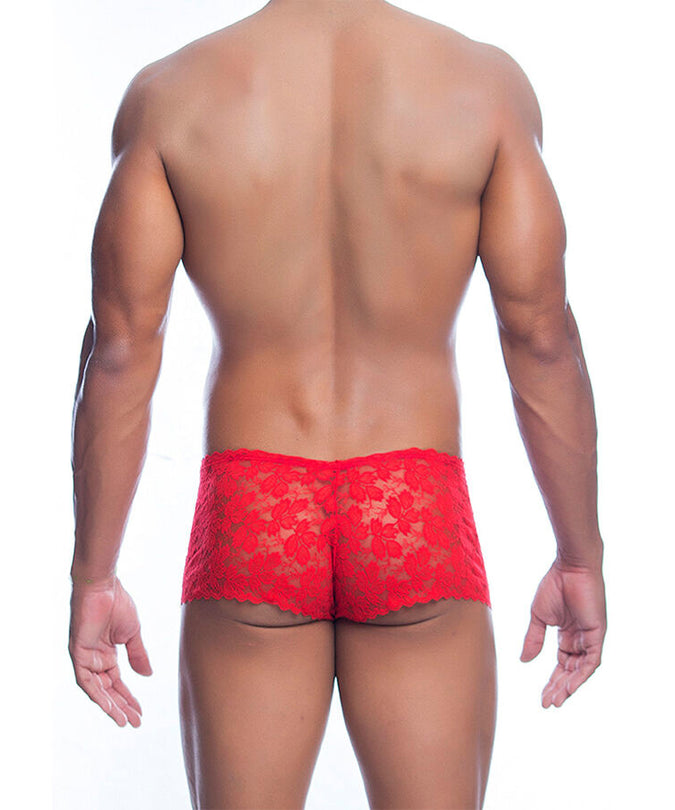 MOB - RODE KANTEN BOXERSHORT MAAT L/XL