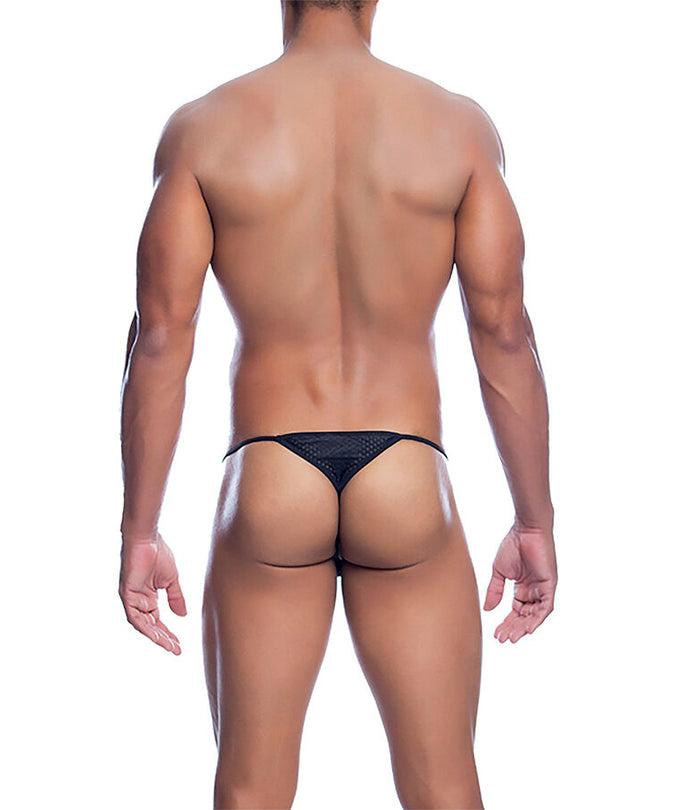 MOB - BLACK MICROFIBER V-STRING SIZE L/XL