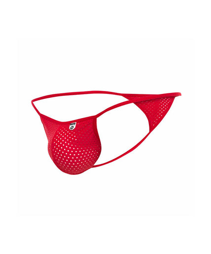 MOB - RED MICROFIBER V-STRING SIZE L/XL MOB - RED MICROFIBER V-STRING SIZE L/XL