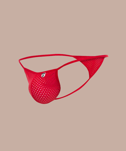 Mob – Roter Mikrofaser V-String Größe S/m Mob – Roter Mikrofaser V-String Größe S/m