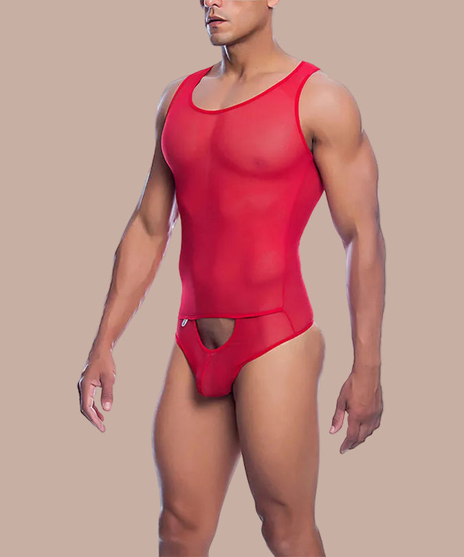 Mob โ Red Transparent Bodysheer