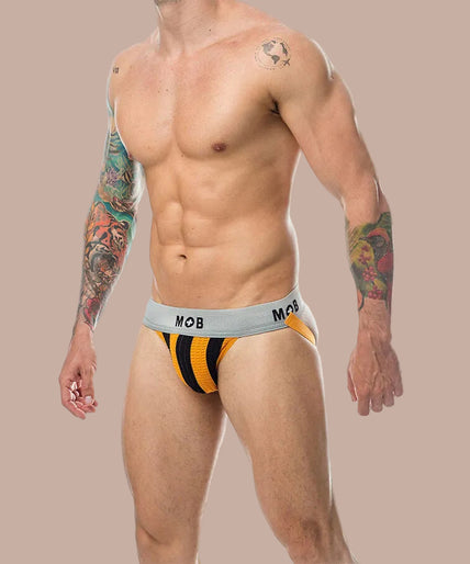 Mob – Classic Jock Stripe Orange Size XXL Mob – Classic Jock Stripe Orange Size XXL