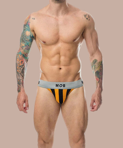 Mob – Classic Jock Stripe Orange Size XXL Mob – Classic Jock Stripe Orange Size XXL