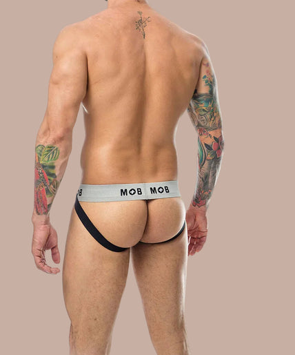 Mob – Classic Stripe White Jock Size XXL Mob – Classic Stripe White Jock Size XXL