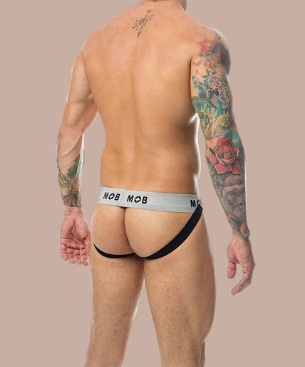 Mob – Classic Stripe White Jock Size XXL Mob – Classic Stripe White Jock Size XXL