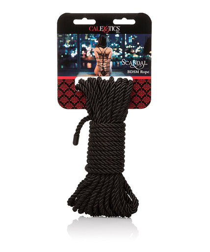 CALEXOTICS - SCANDAL BLACK BDSM ROPE 10 M CALEXOTICS - SCANDAL BLACK BDSM ROPE 10 M