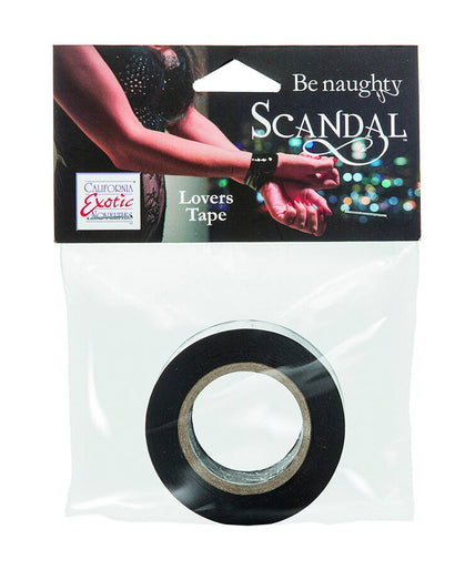 CALEXOTICS - SCANDAL BLACK BONDAGE TAPE CALEXOTICS - SCANDAL BLACK BONDAGE TAPE