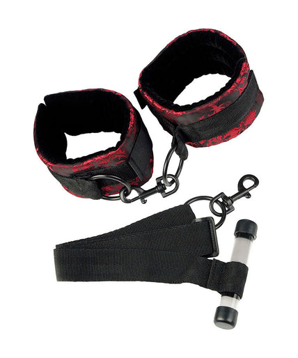 CALEXOTICS - SCANDAL BLACK DOOR HANDCUFFS CALEXOTICS - SCANDAL BLACK DOOR HANDCUFFS