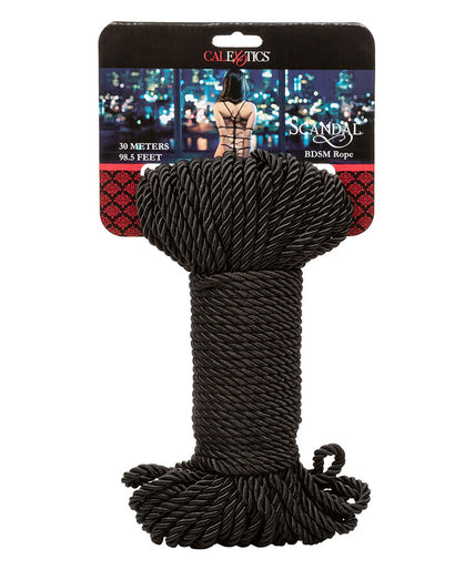 CALEXOTICS - SCANDAL BLACK BDSM ROPE 30 M CALEXOTICS - SCANDAL BLACK BDSM ROPE 30 M