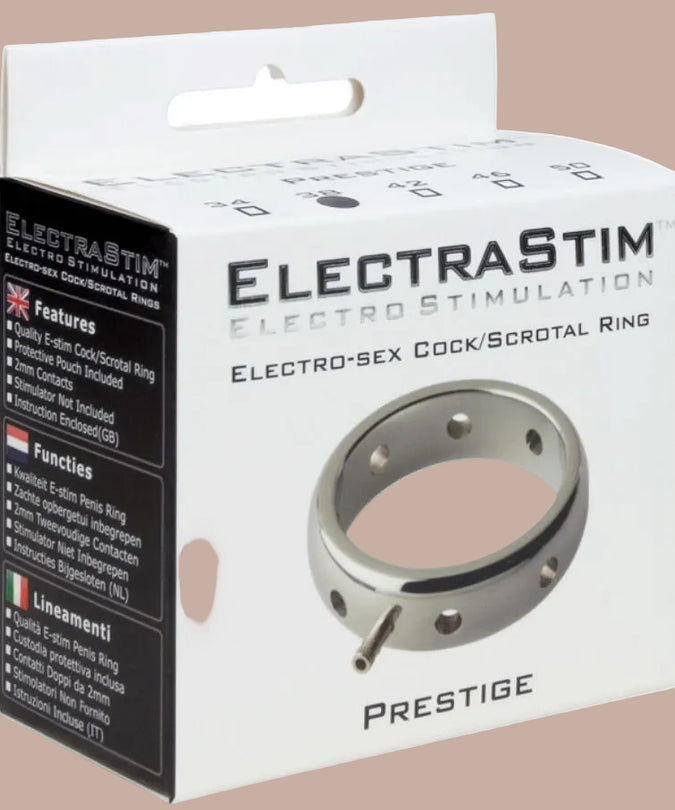 ElectraStim – Prestige Elektromagnetische Metalen Penisring 50mm