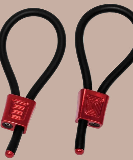 ElectraStim – Prestige Electra Loops Verstelbare Penisringen Rood ElectraStim – Prestige Electra Loops Verstelbare Penisringen Rood