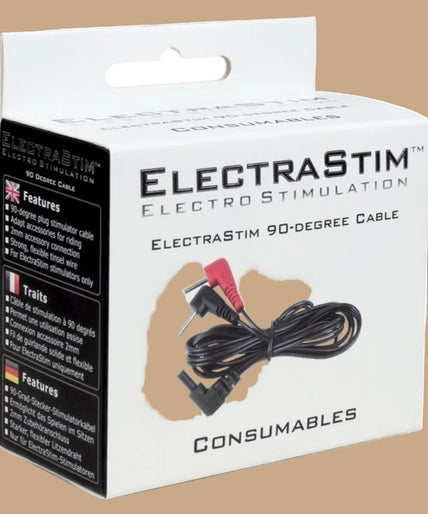 ELECTRASTIM - 90-DEGREE STIMULATOR CABLES ELECTRASTIM - 90-DEGREE STIMULATOR CABLES