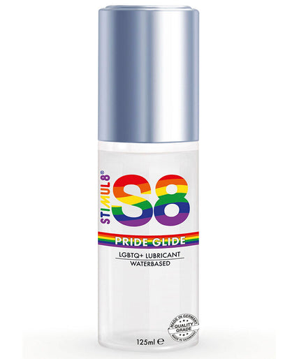STIMUL8 - S8 GLIDE PRIDE LUBRICANT 125 ML STIMUL8 - S8 GLIDE PRIDE LUBRICANT 125 ML