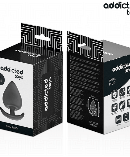 ADDICTED TOYS - ANAL PLUG SILICONE SIZE XXL 11 CM ADDICTED TOYS - ANAL PLUG SILICONE SIZE XXL 11 CM