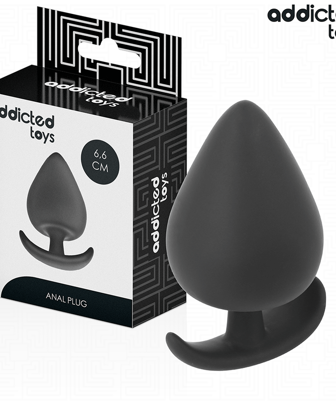 Addicted Toys – Anale Plug Siliconen Maat M 6,6 Cm