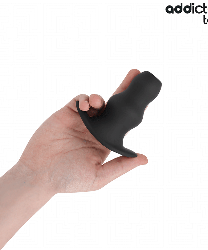 ADDICTED TOYS - HOLLOW ANAL PLUG SILICONE SIZE M 9.6 CM