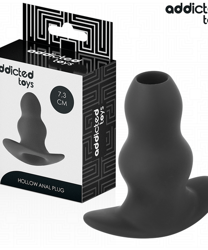 Addicted Toys – Hohler Analplug aus Silikon Größe S 7,3 cm Addicted Toys – Hohler Analplug aus Silikon Größe S 7,3 cm