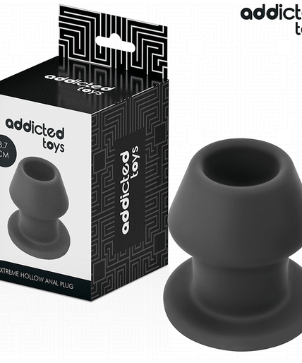 ADDICTED TOYS - EXTREME HOLLOW ANAL PLUG SILICONE SIZE M 8.7 CM ADDICTED TOYS - EXTREME HOLLOW ANAL PLUG SILICONE SIZE M 8.7 CM