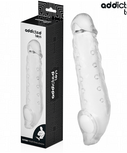 Addicted Toys – Transparente Penisverlängerung Größe S 23 cm Addicted Toys – Transparente Penisverlängerung Größe S 23 cm