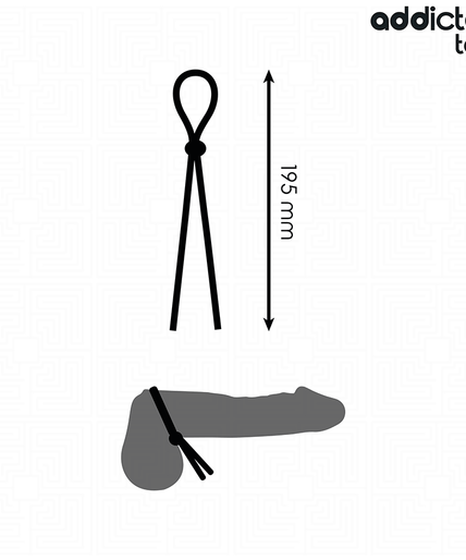 ADDICTED TOYS - SILICONE ROPE FOR THE SINGLE LOOP PENIS ADDICTED TOYS - SILICONE ROPE FOR THE SINGLE LOOP PENIS