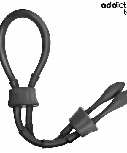 ADDICTED TOYS - ADJUSTABLE SILICONE ROPE FOR THE PENIS ADDICTED TOYS - ADJUSTABLE SILICONE ROPE FOR THE PENIS