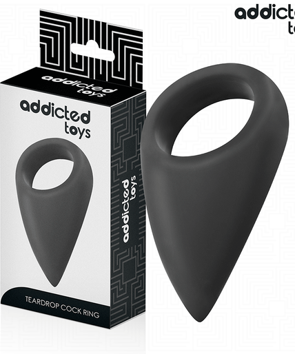 ADDICTED TOYS - TEAR SHAPED PENIS RING ADDICTED TOYS - TEAR SHAPED PENIS RING