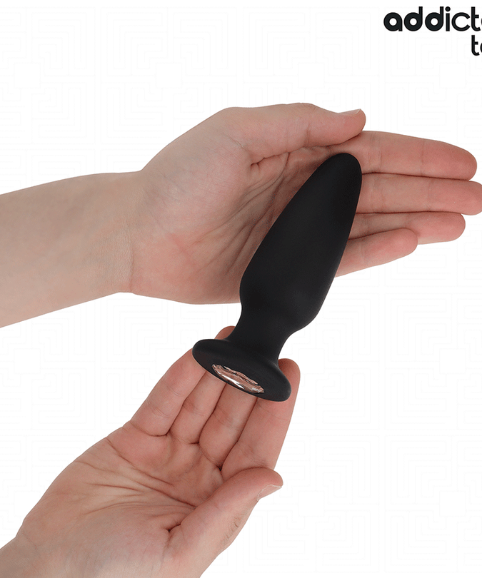 ADDICTED TOYS - ANAL PLUG WITH JEWEL SILICONE SIZE L 12.6 CM
