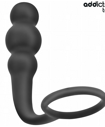 ADDICTED TOYS - ANAL PLUG WITH RING SILICONE MODEL 1 ADDICTED TOYS - ANAL PLUG WITH RING SILICONE MODEL 1