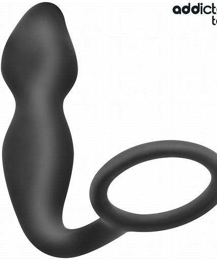 ADDICTED TOYS - ANAL PLUG WITH RING SILICONE MODEL 2 ADDICTED TOYS - ANAL PLUG WITH RING SILICONE MODEL 2