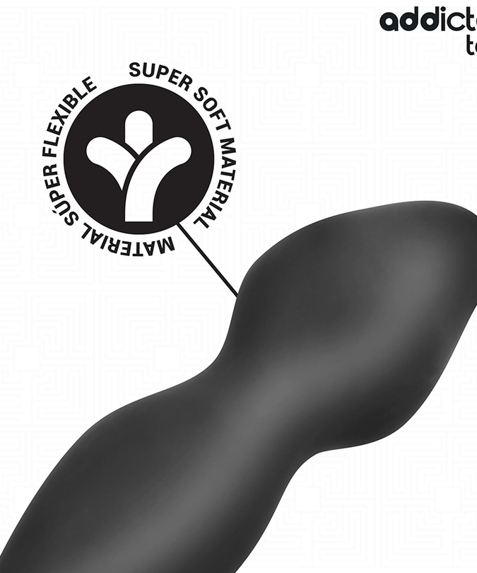 ADDICTED TOYS - BUTTPLUG MET RING SILICONE MODEL 2
