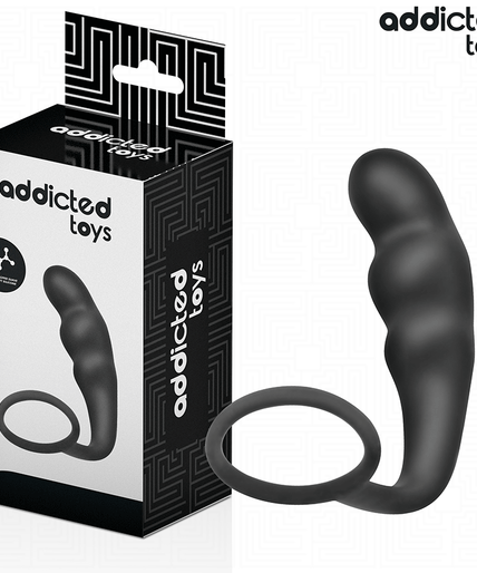ADDICTED TOYS - ANAL PLUG WITH RING SILICONE MODEL 4 ADDICTED TOYS - ANAL PLUG WITH RING SILICONE MODEL 4