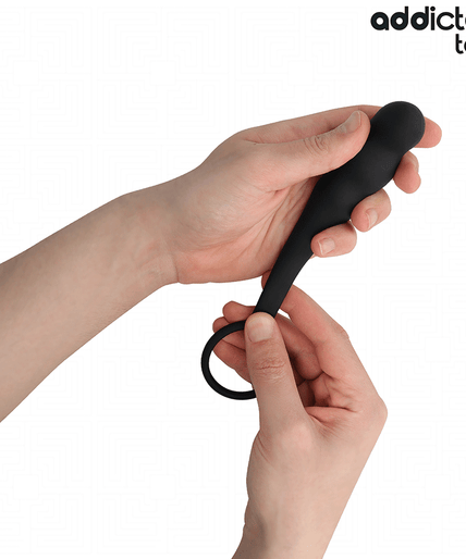 ADDICTED TOYS - ANAL PLUG WITH RING SILICONE MODEL 4 ADDICTED TOYS - ANAL PLUG WITH RING SILICONE MODEL 4