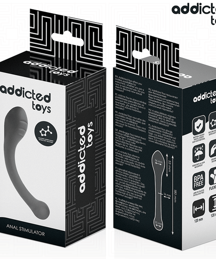 ADDICTED TOYS - ANAL STIMULATOR SILICONE 18 CM ADDICTED TOYS - ANAL STIMULATOR SILICONE 18 CM