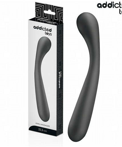 ADDICTED TOYS - DOUBLE ANAL MASSAGER SILICONE 22.5 CM ADDICTED TOYS - DOUBLE ANAL MASSAGER SILICONE 22.5 CM