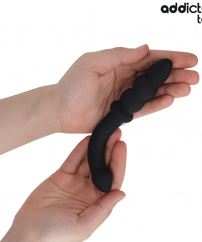 ADDICTED TOYS - DUBBELE ANAAL MASSAGER SILICOON 16,5 CM