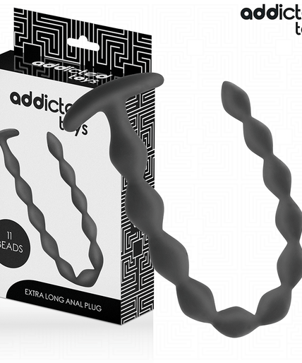 ADDICTED TOYS - EXTRA LONG SILICONE ANAL PLUG ADDICTED TOYS - EXTRA LONG SILICONE ANAL PLUG