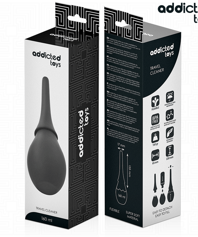 ADDICTED TOYS - TRAVEL CLEANER SILICONE MODEL 3