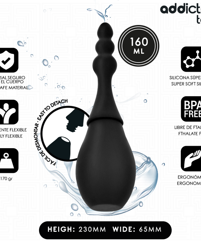 ADDICTED TOYS - TRAVEL CLEANER SILICONE MODEL 4