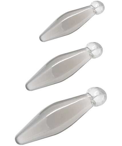 TOYJOY - ANAL PLAY 3-PIECE TRANSPARENT FINGER RIMMER TOYJOY - ANAL PLAY 3-PIECE TRANSPARENT FINGER RIMMER