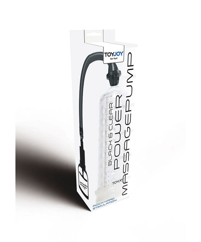 TOYJOY - POWERFUL MASSAGE PUMP WITH TRANSPARENT SLEEVE